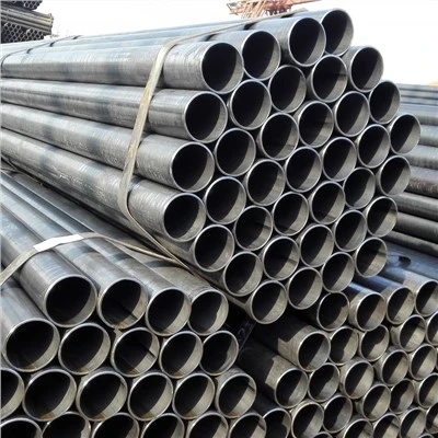 Зварна прямокутна/квадратна/кругла сталева труба/чорна труба Ms Pipe